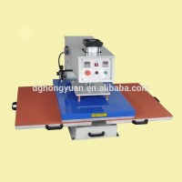 Portable Pneumatic Heat Press Machine With Double Worktable